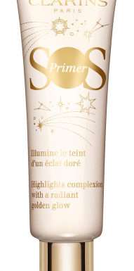 Clarins Summer Collection SOS Primer Gold Glow База под макияж со светоотражающими частицами