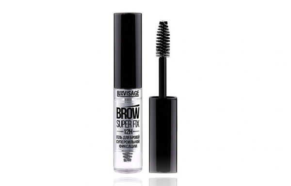 Гель для бровей `LUXVISAGE` BROW SUPER FIX 12H суперсильной фиксации (бесцветный)