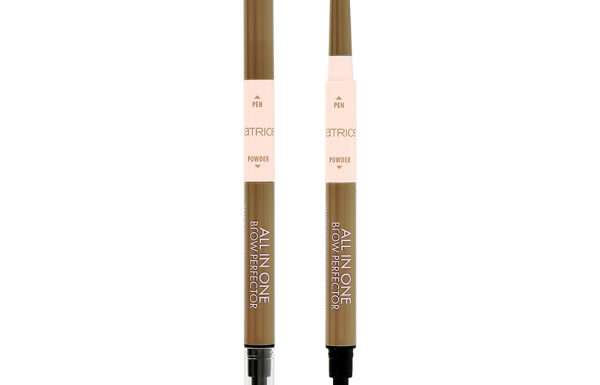 Карандаш для бровей `CATRICE` ALL IN ONE BROW PERFECTOR 3в1 с щеточкой тон 030 Dark brown