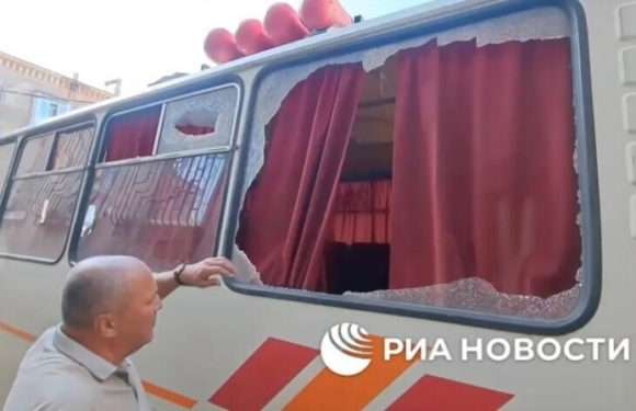 В ДНР пострадавший при атаке БПЛА водитель автобуса довез людей до больницы