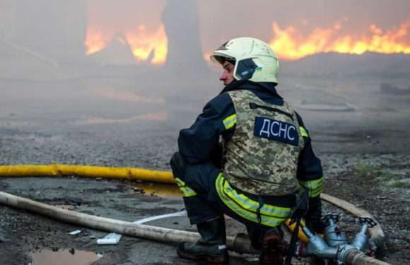 В Херсоне поражены складские помещения