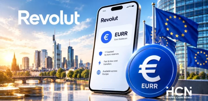 Revolut осуществил запуск стейблкоина EURR в нескольких странах Европы