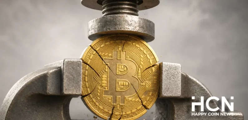 Продавцы усиливают давление на биткоин, но цена удерживается выше $77,000